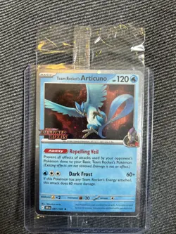 Articuno Destined Rivals Stamped Promo NM Sealed Pokemon Card - Image 1