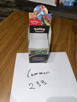 233x Pokemon Cards - PFL Phantasmal Flames - Commons & Uncommons - Bulk Lot - Image 1