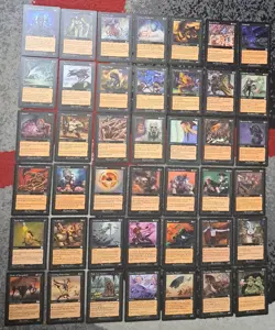 Vintage MTG Mixed Cards Lot - Image 1