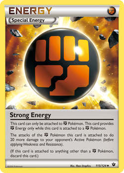 Strong Energy 115/124 Uncommon | Fates Collide | Pokemon Card - Image 1