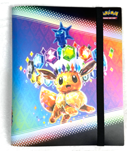 NEW Pokemon Prismatic Evolutions Eevee Binder - (22) 9 Pocket - Holds 396 Cards - Image 1