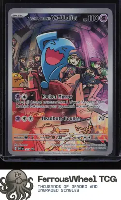 Team Rocket's Wobbuffet 203 - SV: Scarlet & Violet Promo Cards - (NM) - Image 1