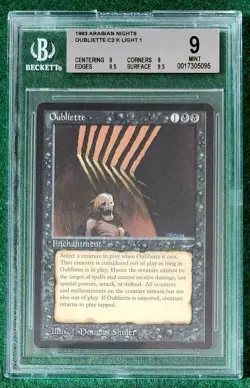 Oubliette - Light - Arabian Nights - MTG - BGS 9. Mint. Quad ++ - Image 1