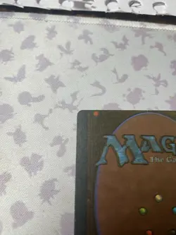 Misprinted 1995 MTG Fourth Edition Circle Of Protection White Damaged But Unique - Image 5