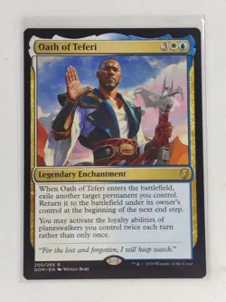 Oath of Teferi - Dominaria (DOM) MTG Magic the Gathering - NM+ - Image 1