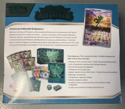 Pokemon Scarlet Violet TWILIGHT MASQUERADE Elite Trainer Box FACTORY SEALED - Image 2