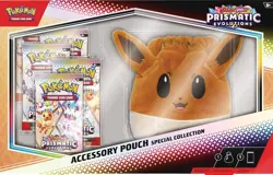 Pokemon Prismatic Evolutions Accessory Pouch Special Collection Box | Free P&P - Image 1