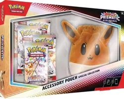 Pokemon Prismatic Evolutions Accessory Pouch Special Collection Box | Free P&P - Image 3