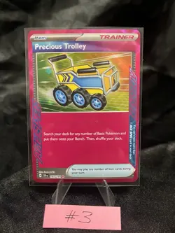 Precious Trolley # 185/191 Ace Spec Trainer - Pokemon TCG Surging Sparks - Image 1