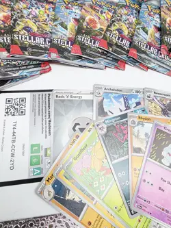 Pokemon TCG Stellar Crown Booster Packs - 18 Loose Packs From Half Box - OPENED - Image 5