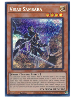 Visas Samsara - MP24-EN108 - Prismatic Secret Rare YuGiOh - Image 1