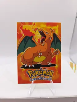 Pokemon Topps Charizard Card #E6 1999 - Image 1