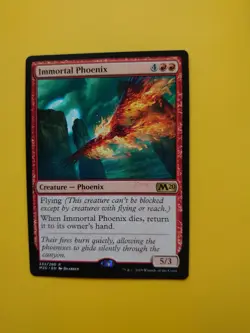 MTG Card. Immortal Phoenix M20 rare - Image 2