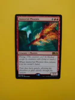 MTG Card. Immortal Phoenix M20 rare - Image 3