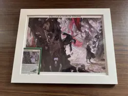 MTG Tyler Jacobson Declaration In Stone Signed Art Print W / Signed Foil Card - Image 1