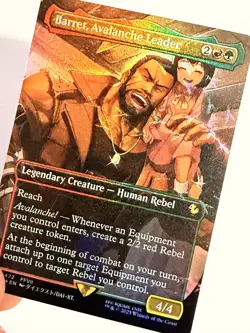MTG Barret, Avalanche Leader #472 (Borderless) Final Fantasy - FOIL - NM - Image 2