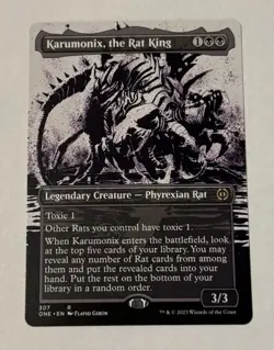 MTG Karumonix, the Rat King (Showcase) Phyrexia: All Will Be One LP - Image 1
