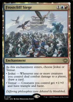 Frostcliff Siege - Tarkir: Dragonstorm TDM - 0187 - MTG Magic - Image 1