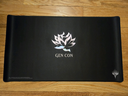 Magic the Gathering MTG - 25th Anniversary Foil Black Lotus Gen Con Playmat - Image 1