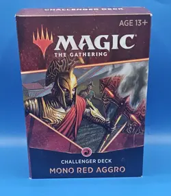 MTG Magic Mono Red Aggro Challenger Deck 2021 Brand New Factory Sealed - Image 1