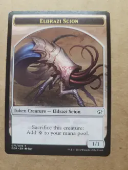 Eldrazi Scion Token Duel Decks: Nissa vs Ob Nixilis Magic MTG DDR 071/076 LP/NM - Image 1