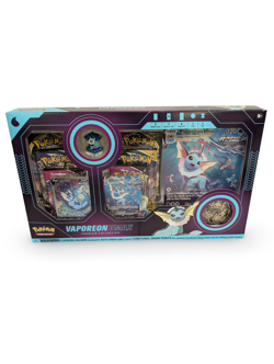 2022 Pokemon TCG Vaporeon VMAX Premium Collection Box Factory Sealed - Image 1