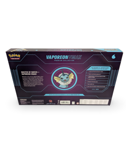 2022 Pokemon TCG Vaporeon VMAX Premium Collection Box Factory Sealed - Image 4
