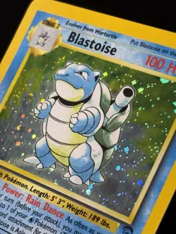 Pokemon TCG Blastoise Base Set 2 2/130 Holo Unlimited Holo Rare - Image 3