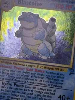 Pokemon TCG Blastoise Base Set 2 2/130 Holo Unlimited Holo Rare - Image 4