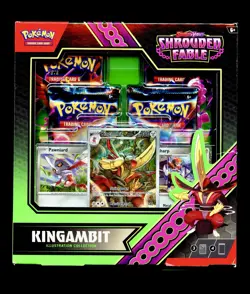 Pokemon Shrouded Fable SV6.5 Kingambit Illustration Collection FAST SHIP!⚡ - Image 1