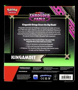 Pokemon Shrouded Fable SV6.5 Kingambit Illustration Collection FAST SHIP!⚡ - Image 2