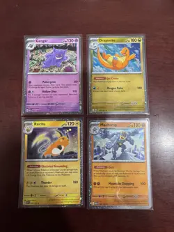 Pokemon 151 Sam’s Club Mini Tin Bundle Set of 4 Cosmos Holo Promos (Promos only) - Image 1