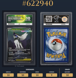 Pokemon TCG Mega Absol EX 180/132 SIR Mega Evolutions ACE 10 - Image 3