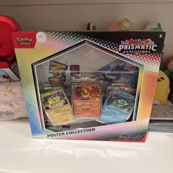 Pokemon TCG Scarlet & Violet Prismatic Evolutions Poster Collection Box New - Image 1