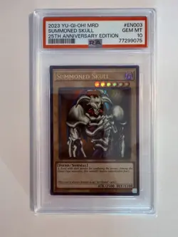 2023 Yu-Gi-Oh Metal Raiders 25th Anniversary Summoned Skull EN003 - PSA 10 - Image 1