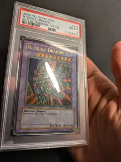 Yugioh B. Skull Dragon MRD-018 1st Edition Ultra Rare PSA 8 NM-MT! - Image 3