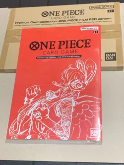 One Piece TCG Premium Card Collection Film Red Edition English Factory Sealed - Image 1