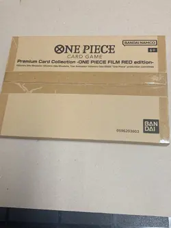 One Piece TCG Premium Card Collection Film Red Edition English Factory Sealed - Image 3