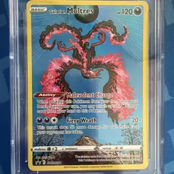 CGC 10 GEM MINT!!! Galarian Moltres SWSH284 Sword & Shield Promo Cards Holo - Image 3