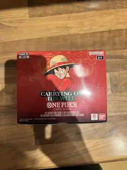 One Piece TCG: OP13 Carrying On His Will Booster Box - English - Unsealed - NEW - Image 1