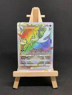 Pokemon Card Hisuian Samurott VSTAR 197/189 Rare Astral Radiance Near Mint - Image 1