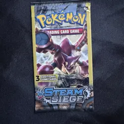 Pokemon TCG XY Steam Siege 3-Card Mini Booster Pack(s) Random Art Pack XY - Image 1