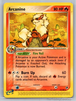 ARCANINE - 15/100 - SANDSTORM - RARE POKEMON CARD - MP - Image 1