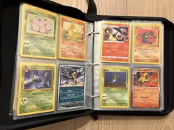 164 Assorted Pokemon cards in binder vintage + modern Rares Holos - Image 5
