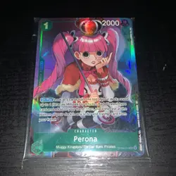 Perona (Illustration Box Vol.4) OP09-034 One Piece Promotion Cards Foil - Image 1