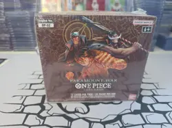 One Piece Card Game TCG OP-02 Paramount War Booster Box English Sealed NEW - Image 1