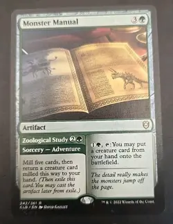 Monster Manual Commander Legends: Battle for Baldur's Gate MTG Regular LP - Image 1