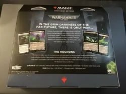 MTG x Warhammer 40K Sealed Commander Deck Necron Dynasties - Image 2
