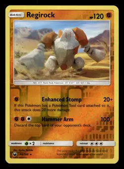 Regirock 80/168 Reverse Holo S&M Celestial Storm Pokemon Card - Image 1