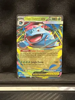 Pokemon TCG - Mega Venusaur ex 003/132 Double Rare Holo - Mega Evolution - Image 1
